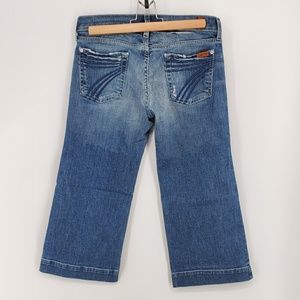 7 For All Mankind Dojo Crop Jeans Size 26